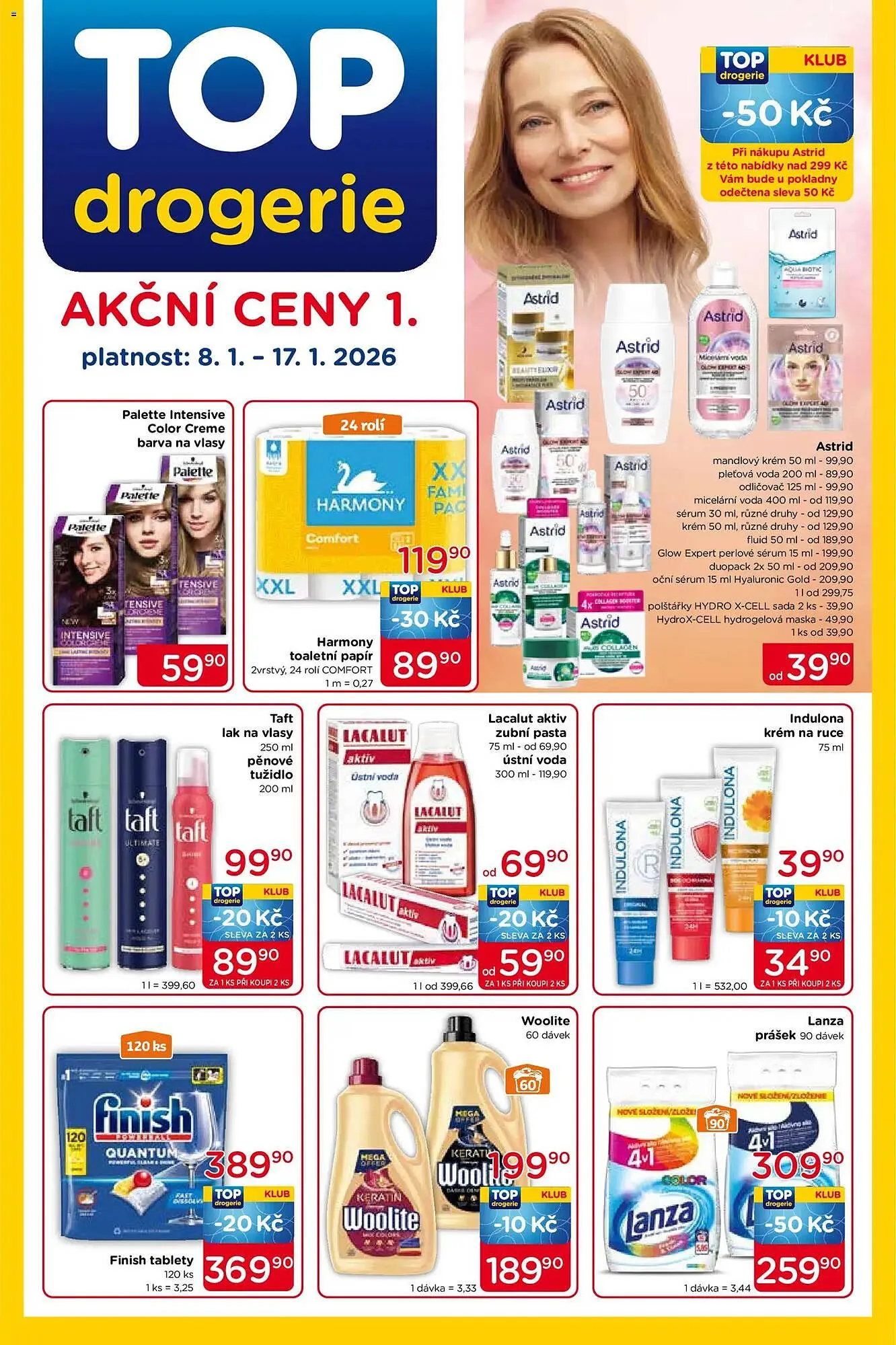 TOP drogerie leták - 1