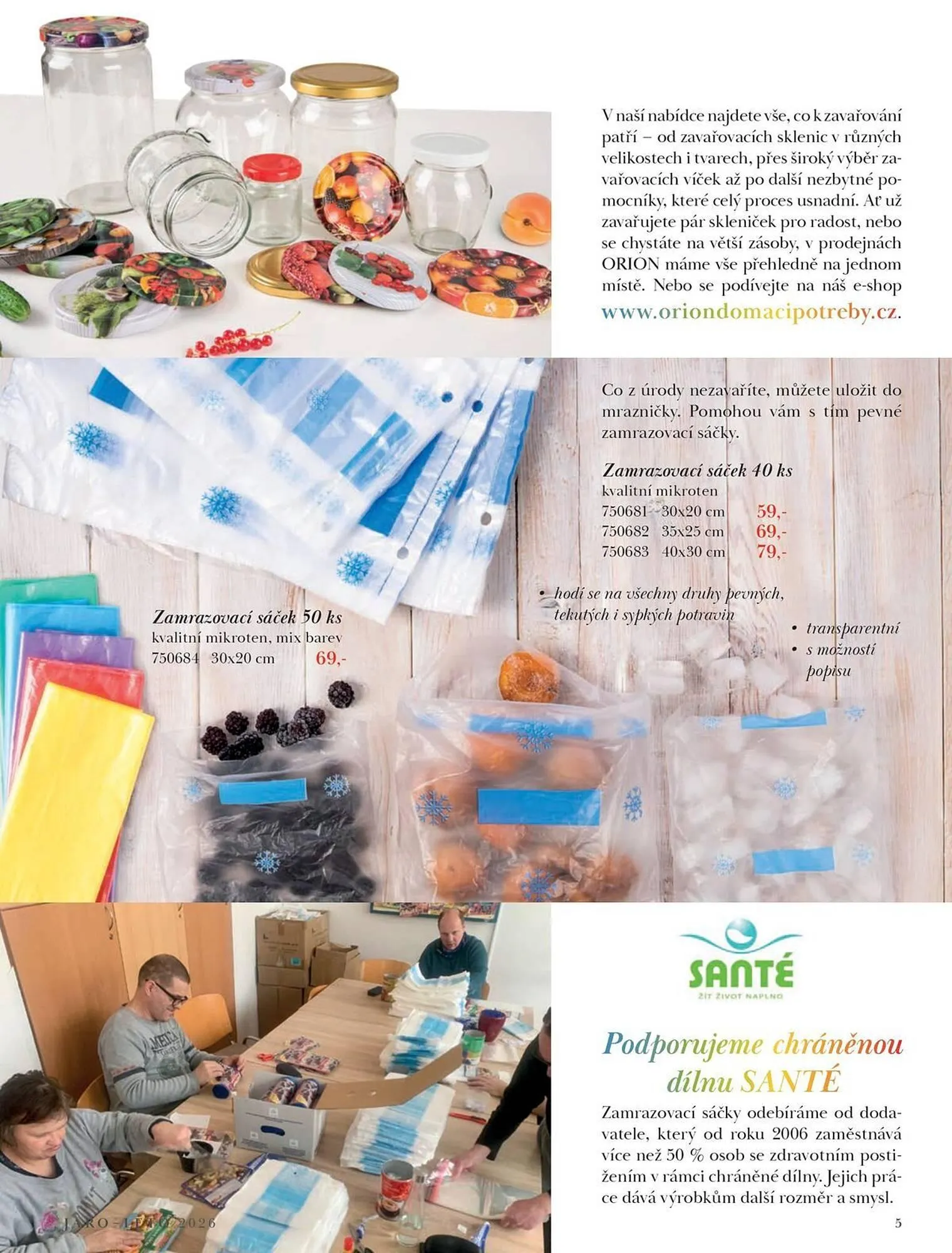 Orion leták - 9. března 31. srpna 2026 - Page 5