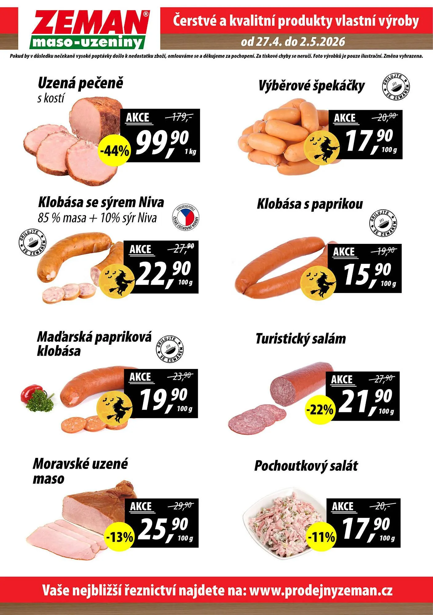 ZEMAN leták - 27. dubna 2. května 2026 - Page 2