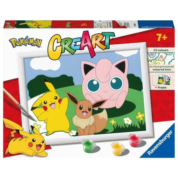Malování podle čísel CreArt Pokémoni