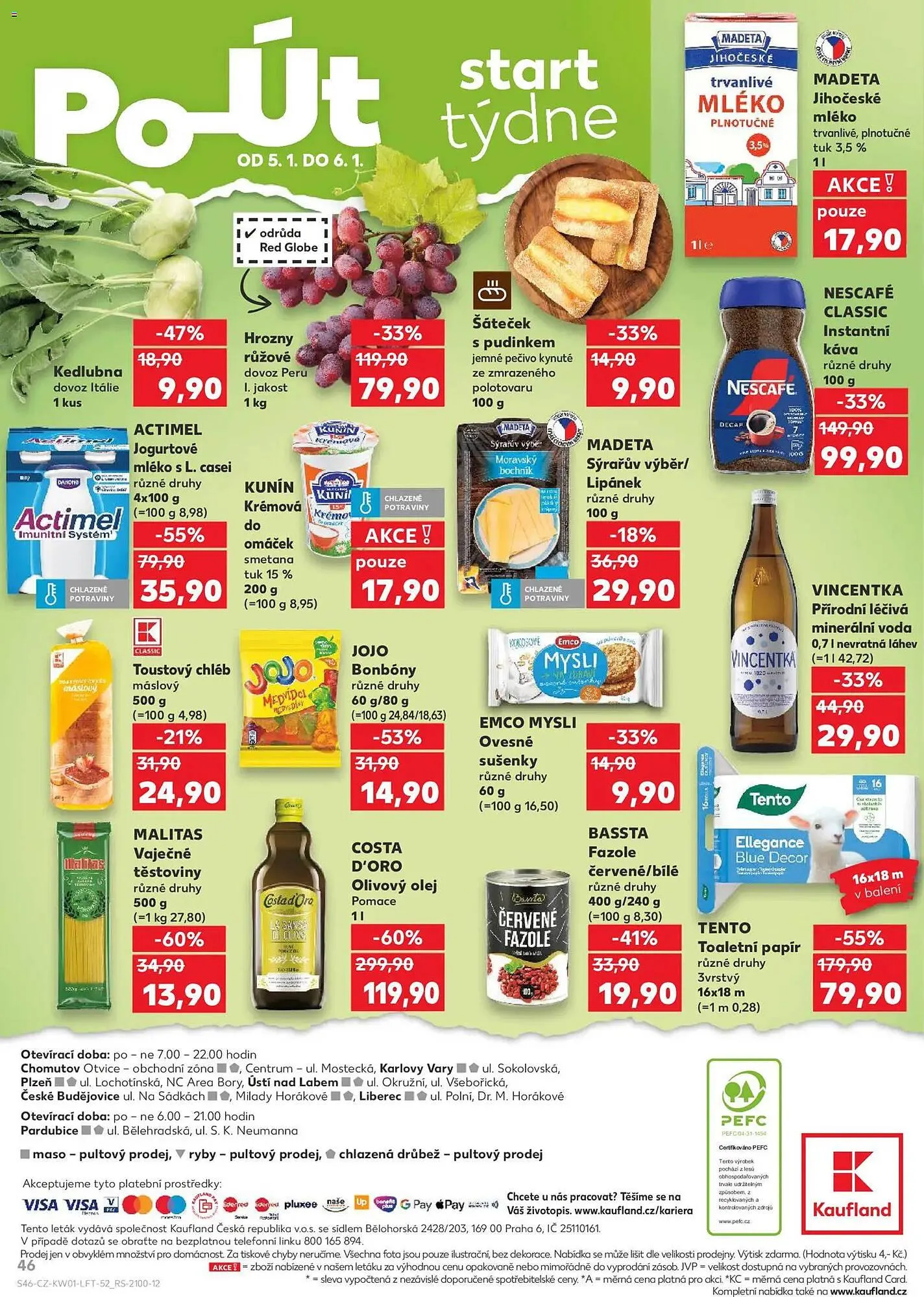 Kaufland leták - 2. ledna 6. ledna 2026 - Page 46