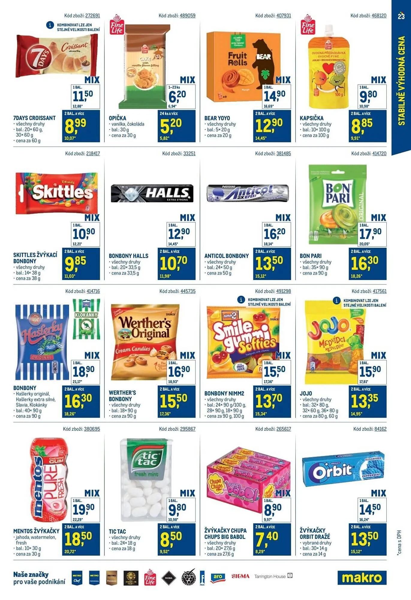 Makro leták - 24. září 18. listopadu 2025 - Page 23
