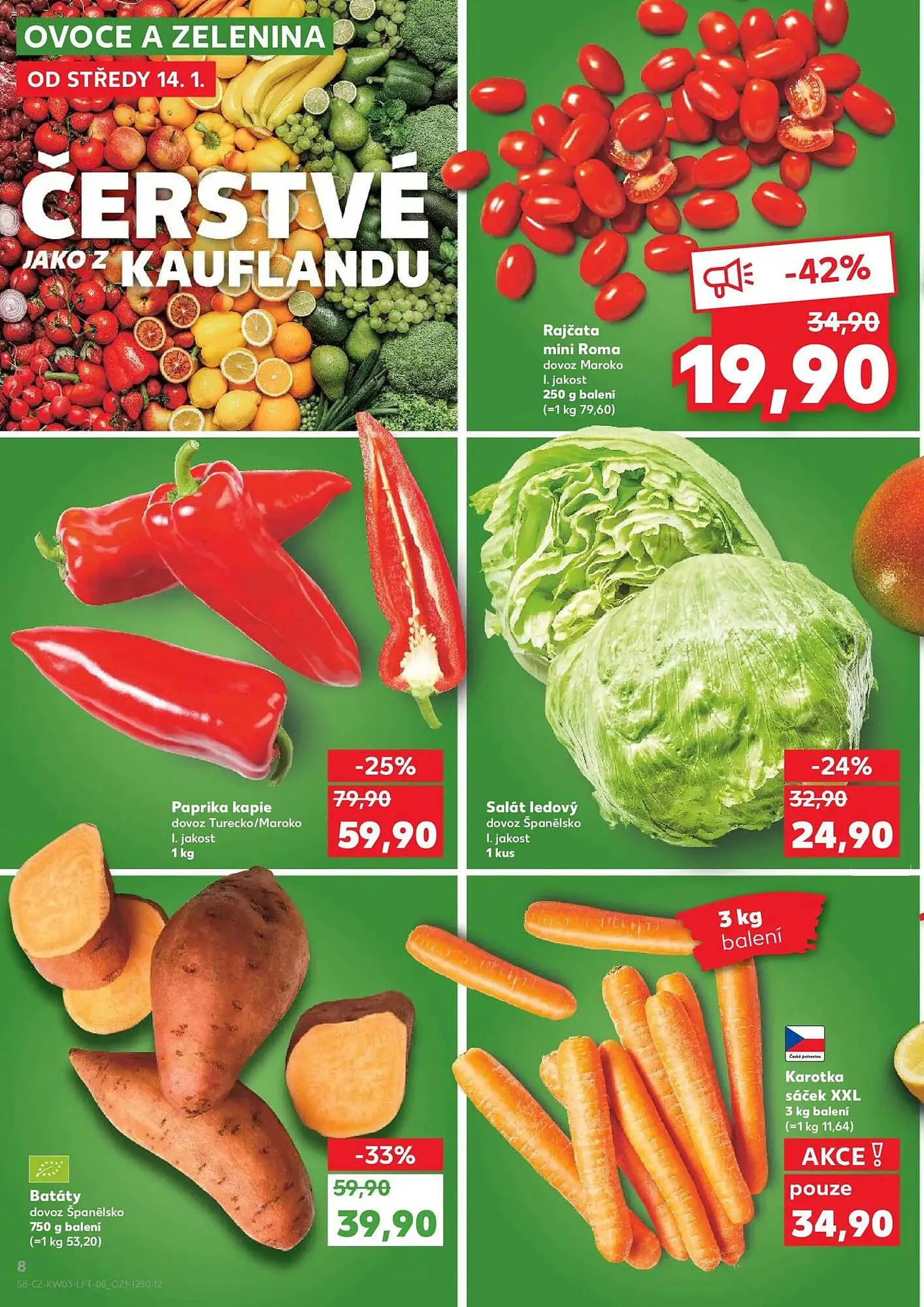 Kaufland leták - 14. ledna 20. ledna 2026 - Page 8