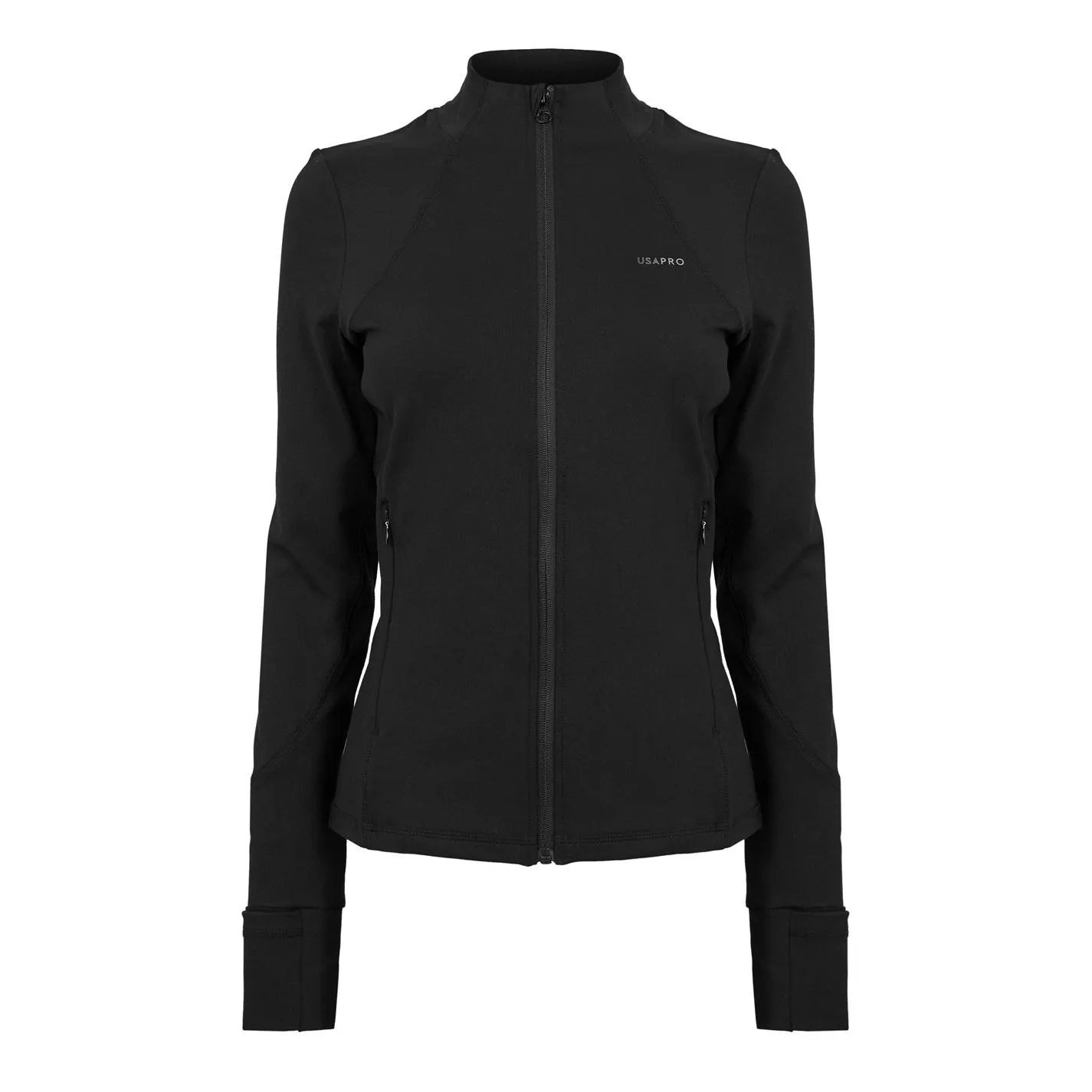 Women's Core Fitness Long Sleeve Slim Fit Performance Training Jacket