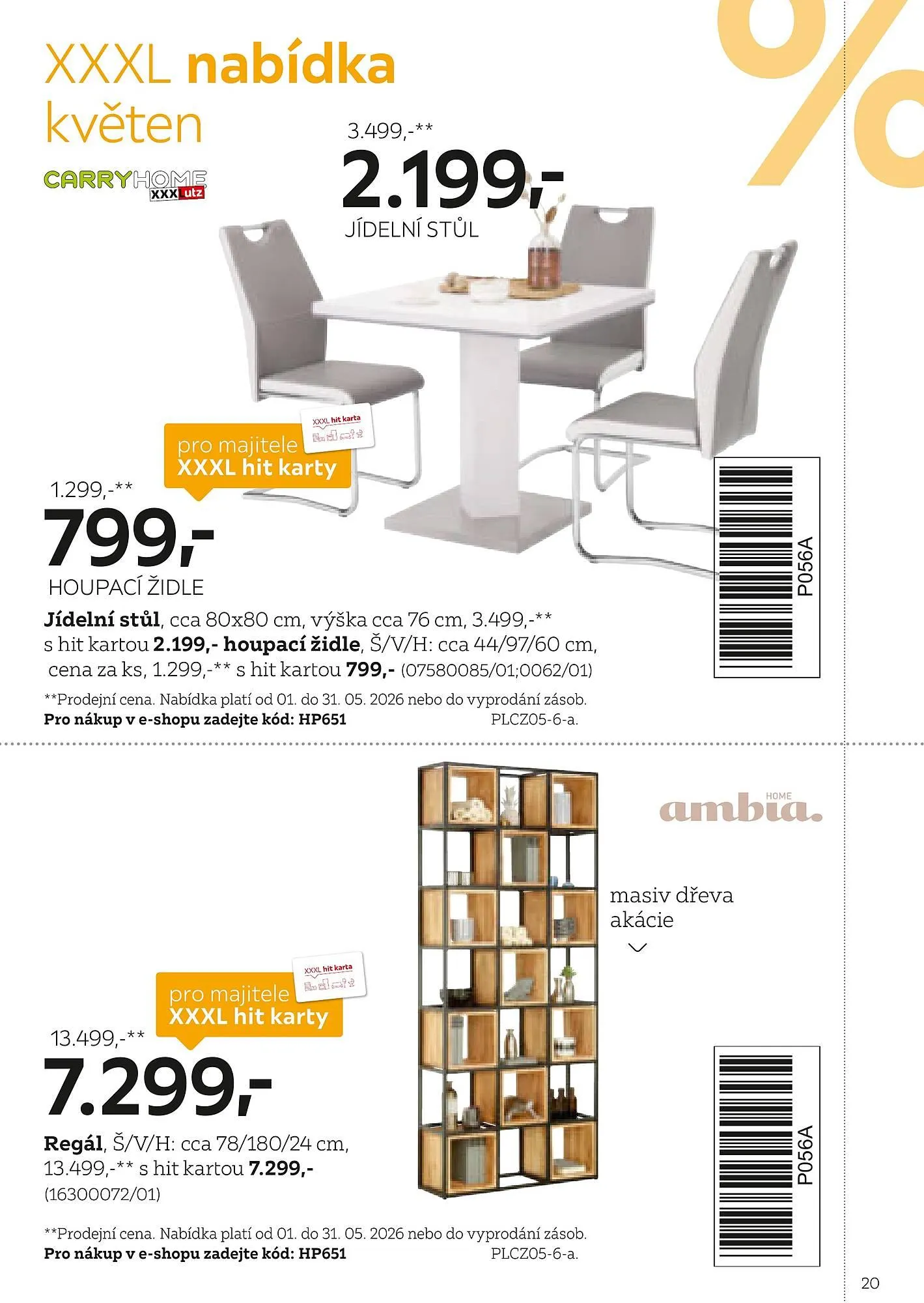 XXXLutz leták - 1. března 31. července 2026 - Page 20