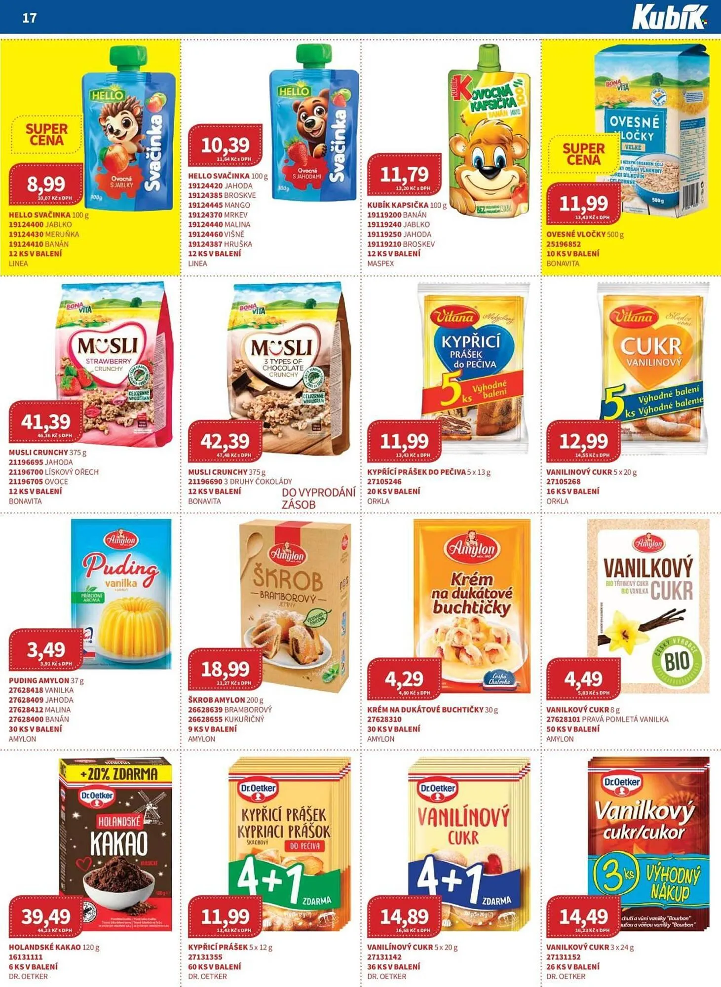 Kubík potraviny leták - 1. listopadu 30. listopadu 2025 - Page 17