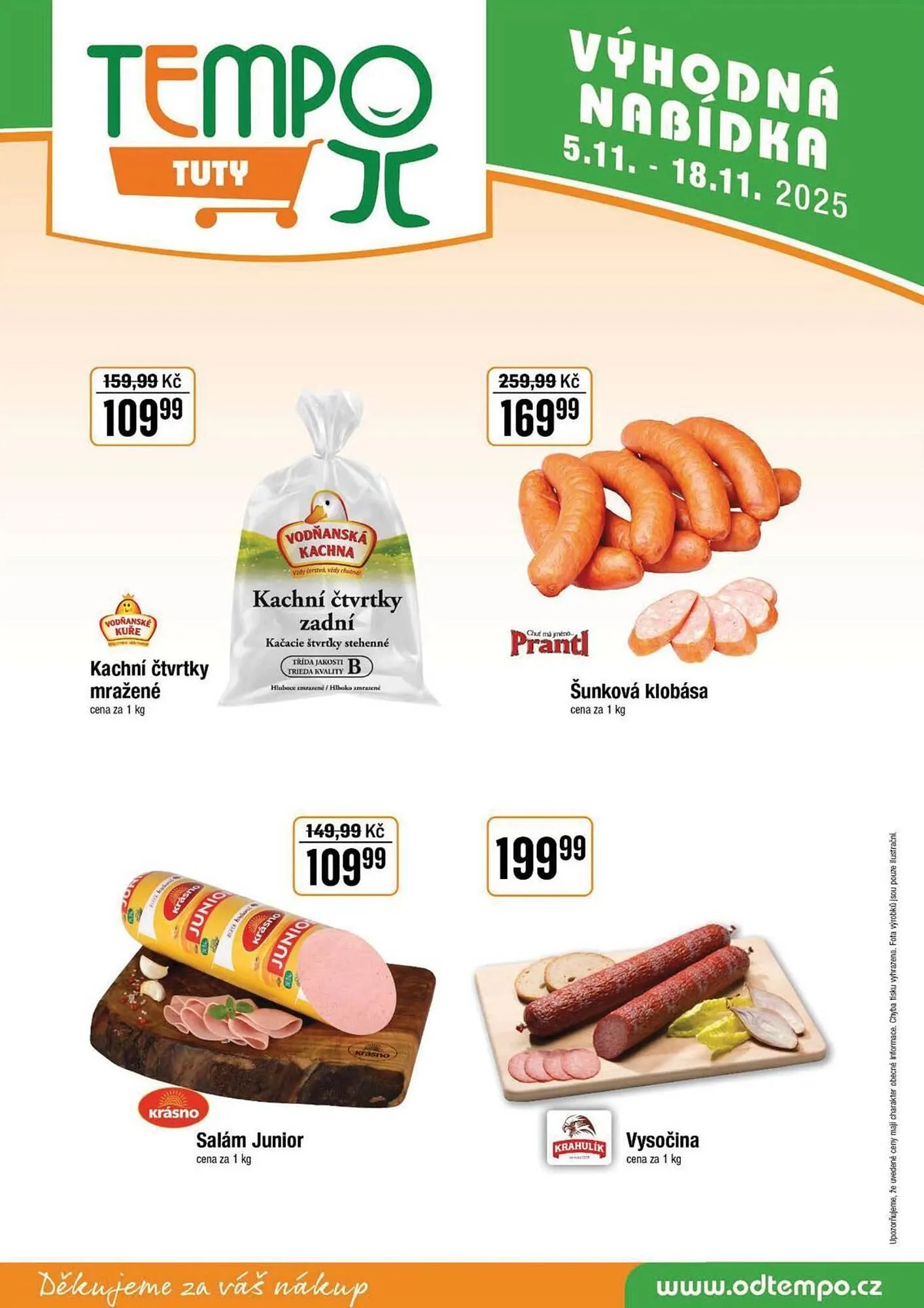 TEMPO leták - 5. listopadu 18. listopadu 2025 - Page 9