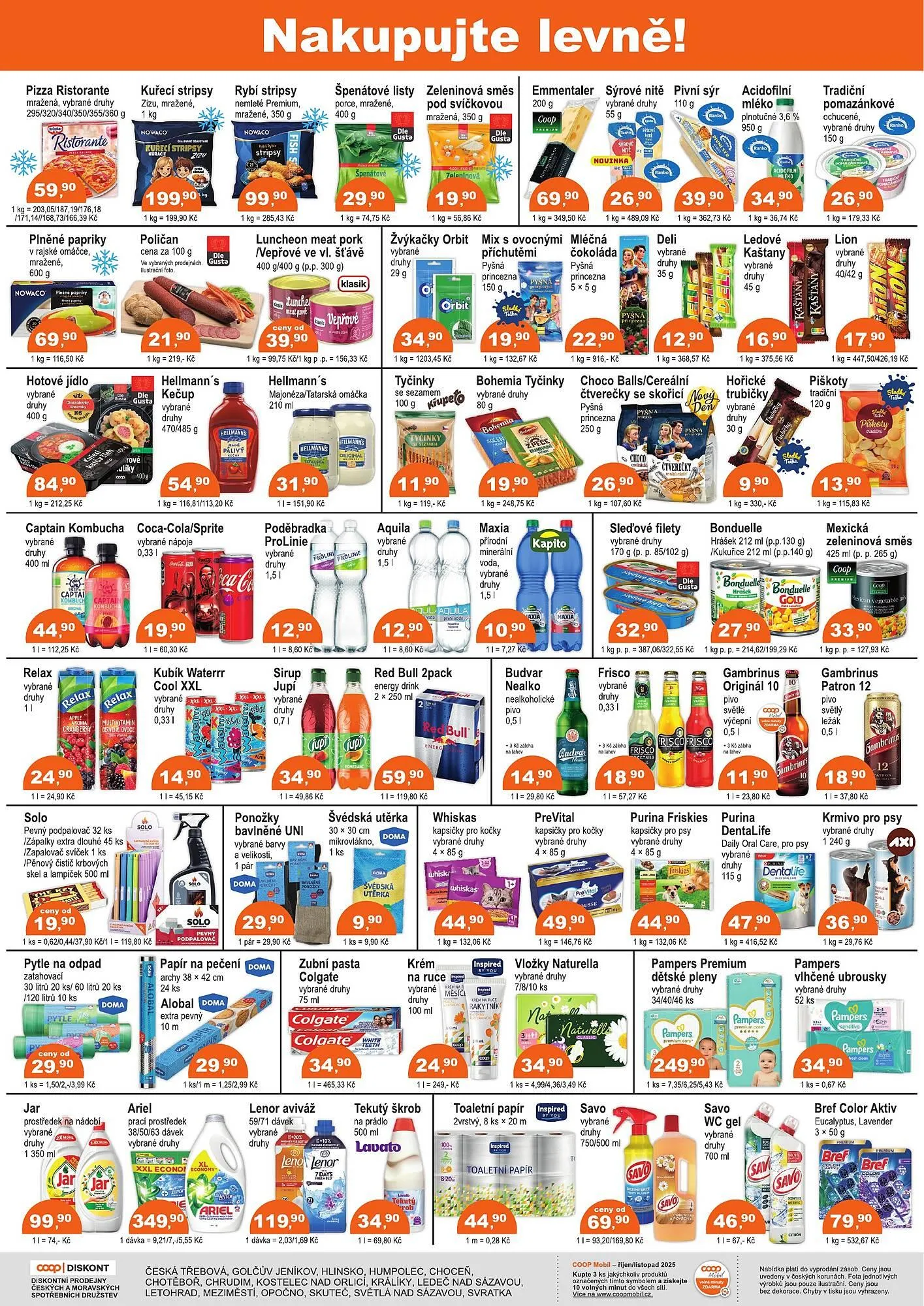 COOP DISKONT leták - 22. října 4. listopadu 2025 - Page 2
