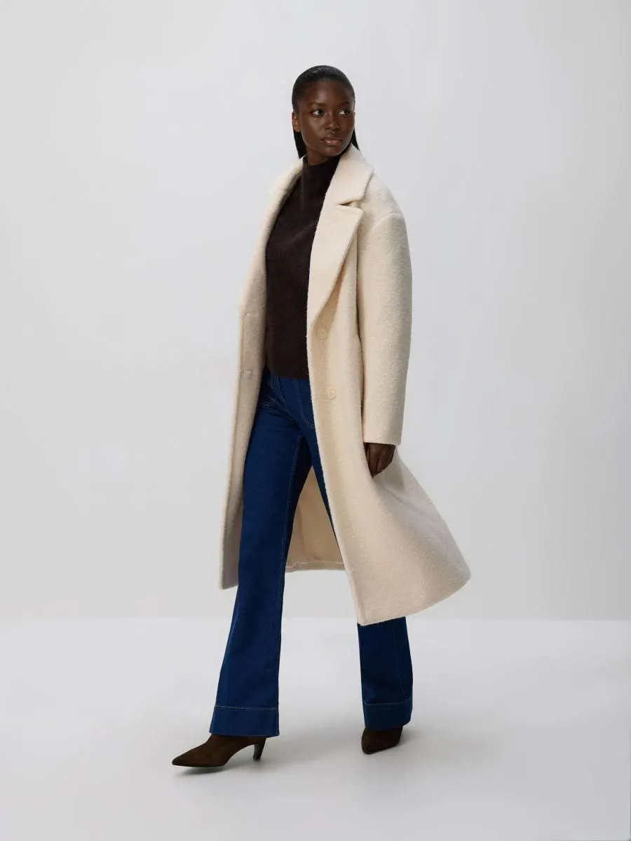 Kabát z buklé příze