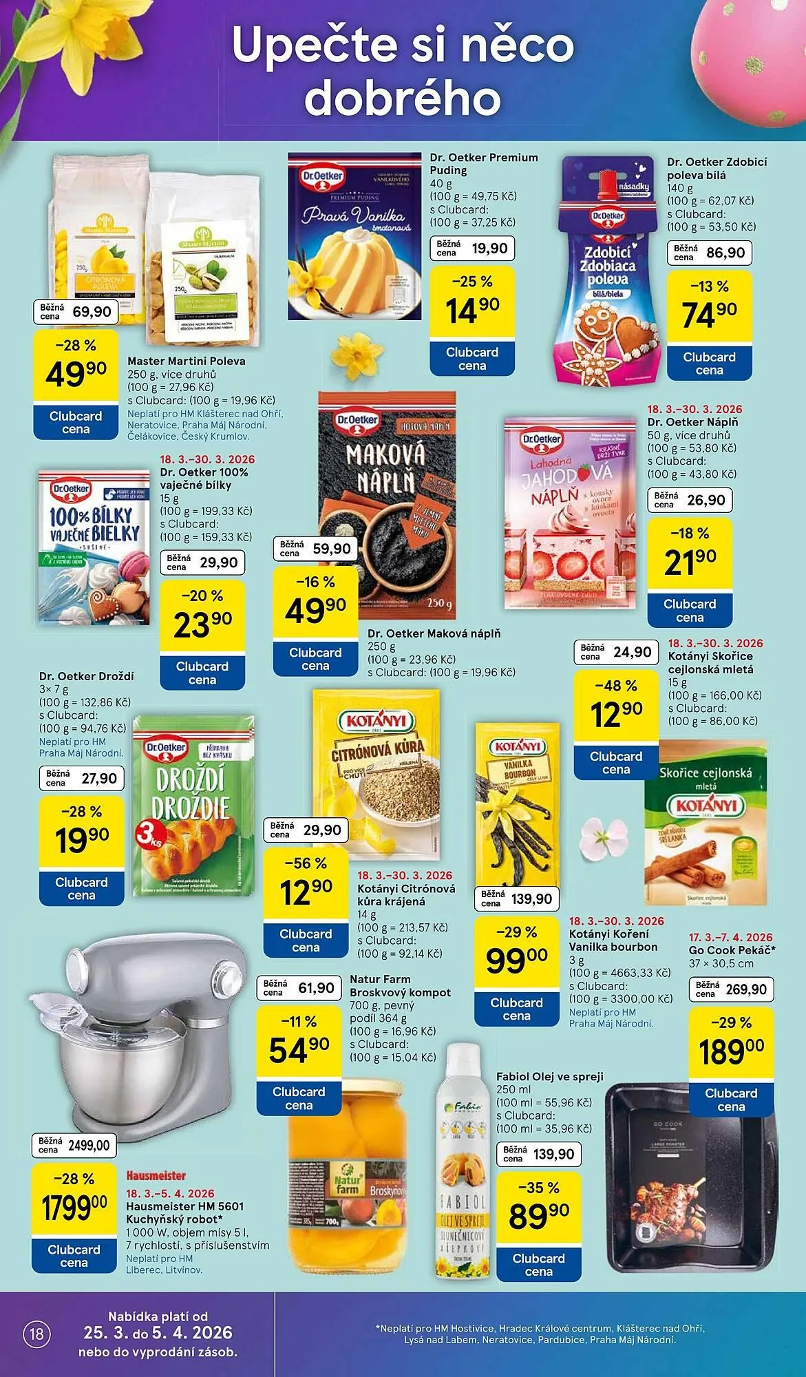 Tesco leták - 25. března 30. března 2026 - Page 18