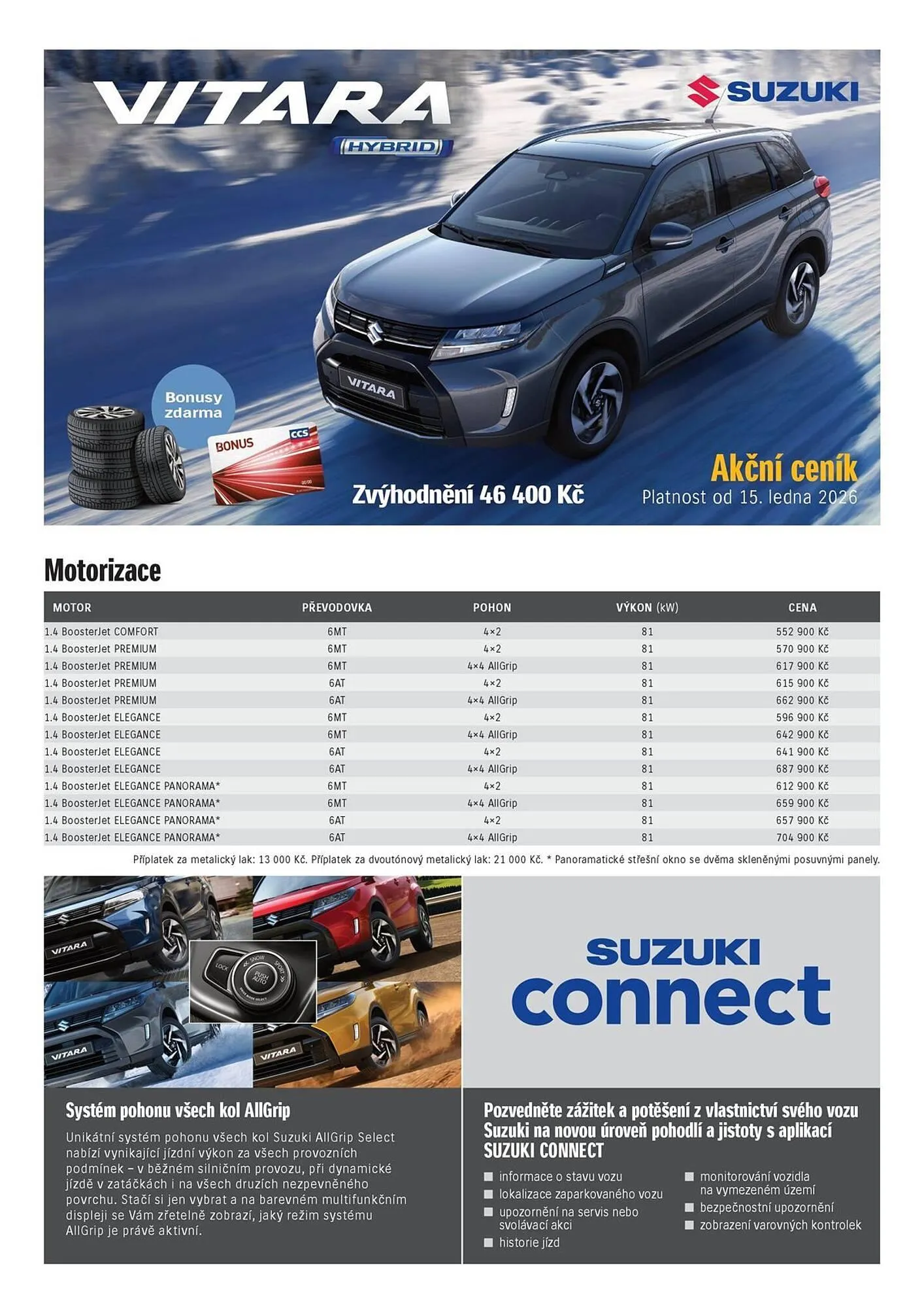 Suzuki leták - 15. ledna 3. července 2026 - Page 1