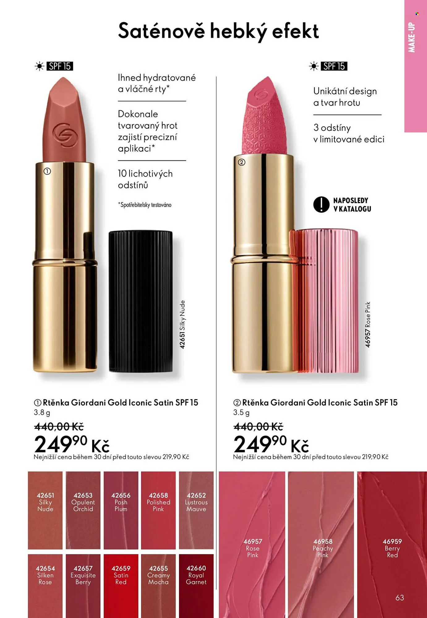 Oriflame leták - 3. prosince 29. prosince 2025 - Page 63