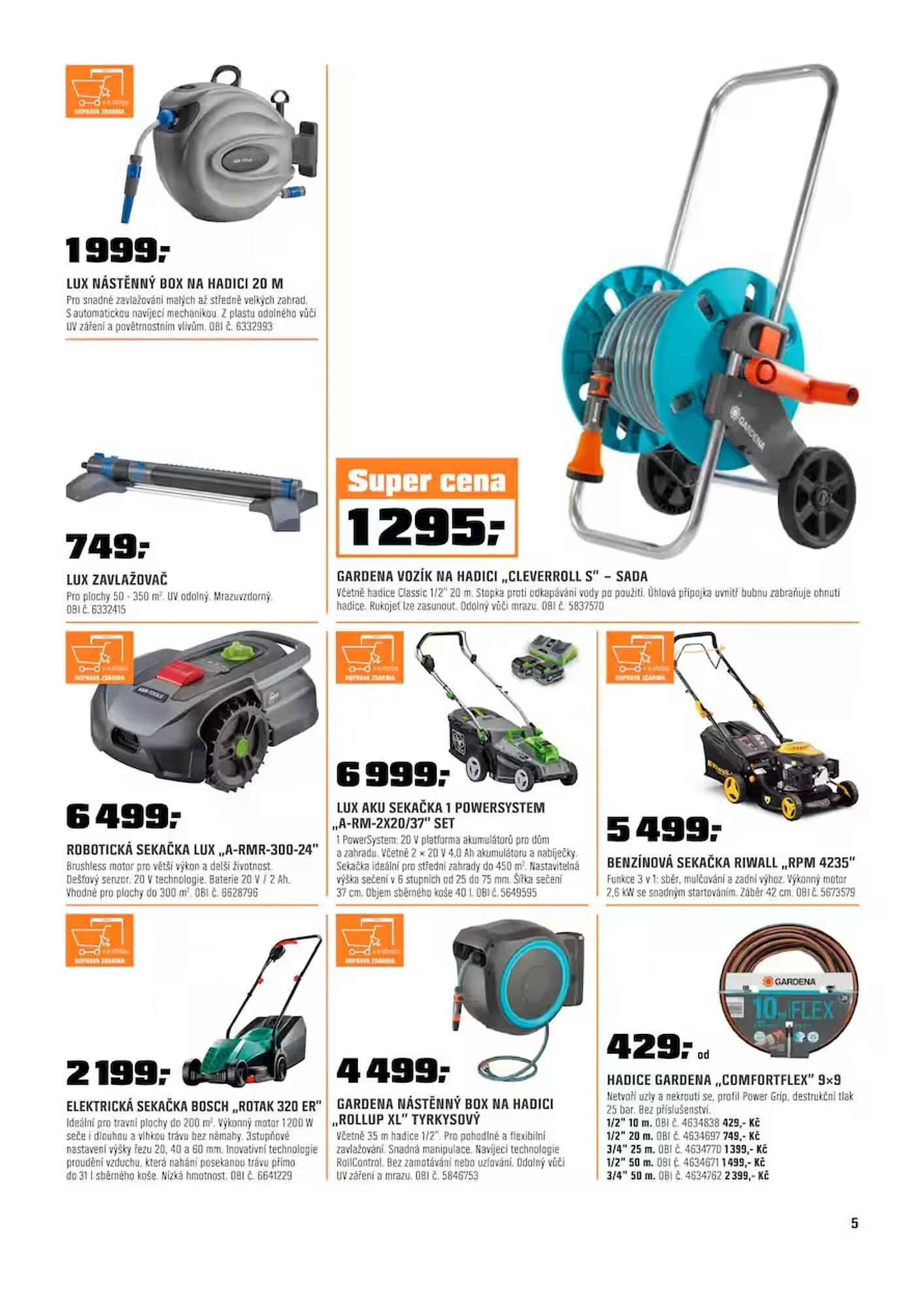 OBI leták - 1. července 31. července 2024 - Page 5