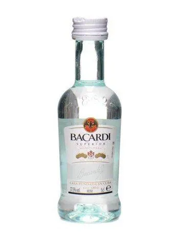 Bacardi carta blanca 0,05l