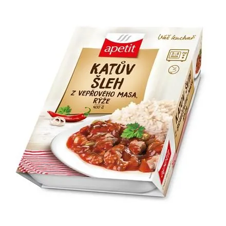 apetit Katův šleh z vepřového masa rýže chlaz. 400 g