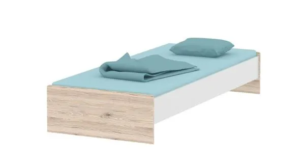 Postel COLUMO, bílá/sanremo