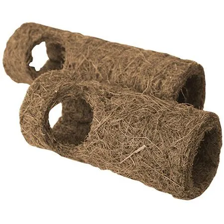 Tunel z kokosového vlákna hnědý velký 23 cm