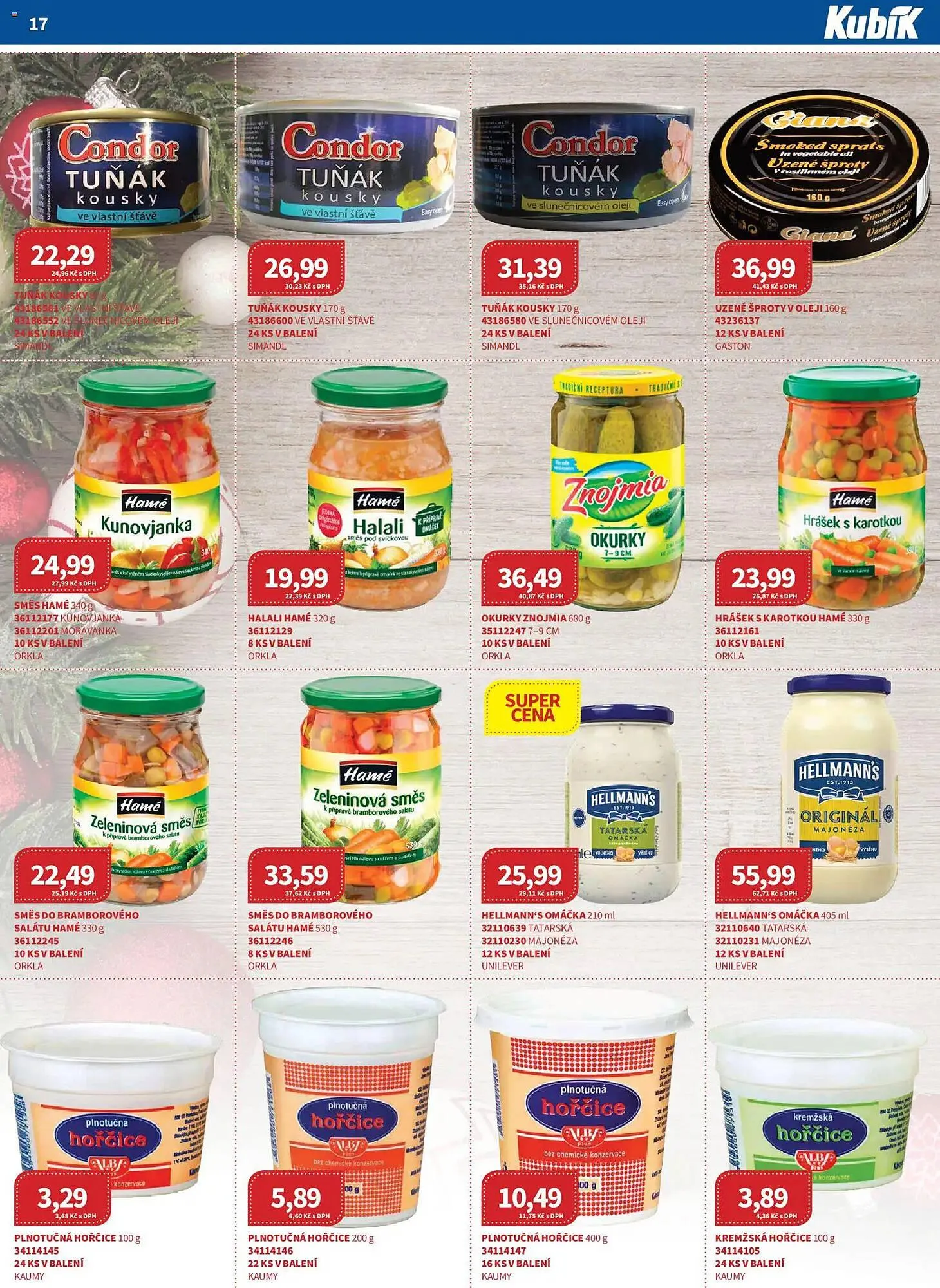 Kubík potraviny leták - 1. prosince 31. prosince 2025 - Page 17