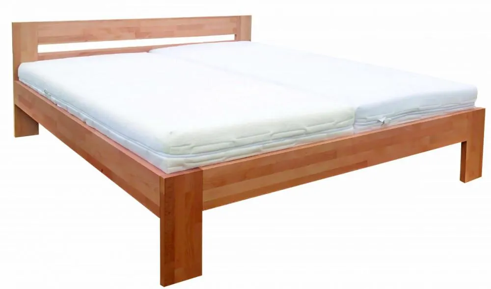 Postel z bukového masivu Jirka180x200 cm přírodní