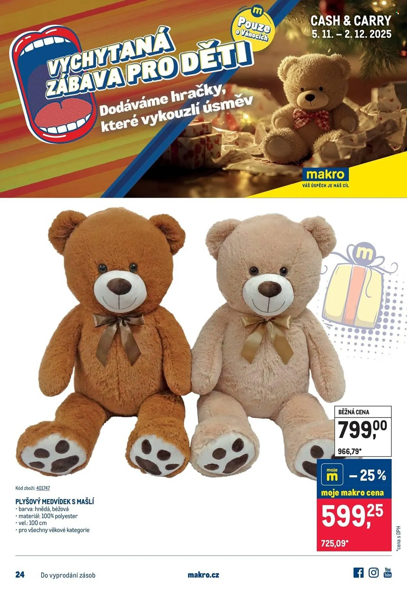 Makro leták - 5. listopadu 2. prosince 2025 - Page 1