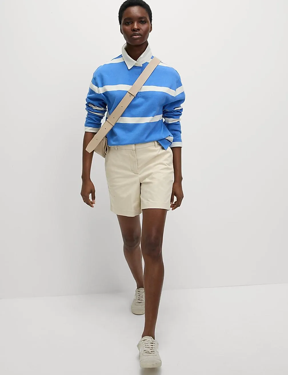 Chino šortky s vysokým podílem bavlny