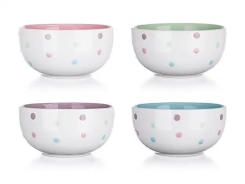 BANQUET Miska keramická PUNTO 520 ml, assort
