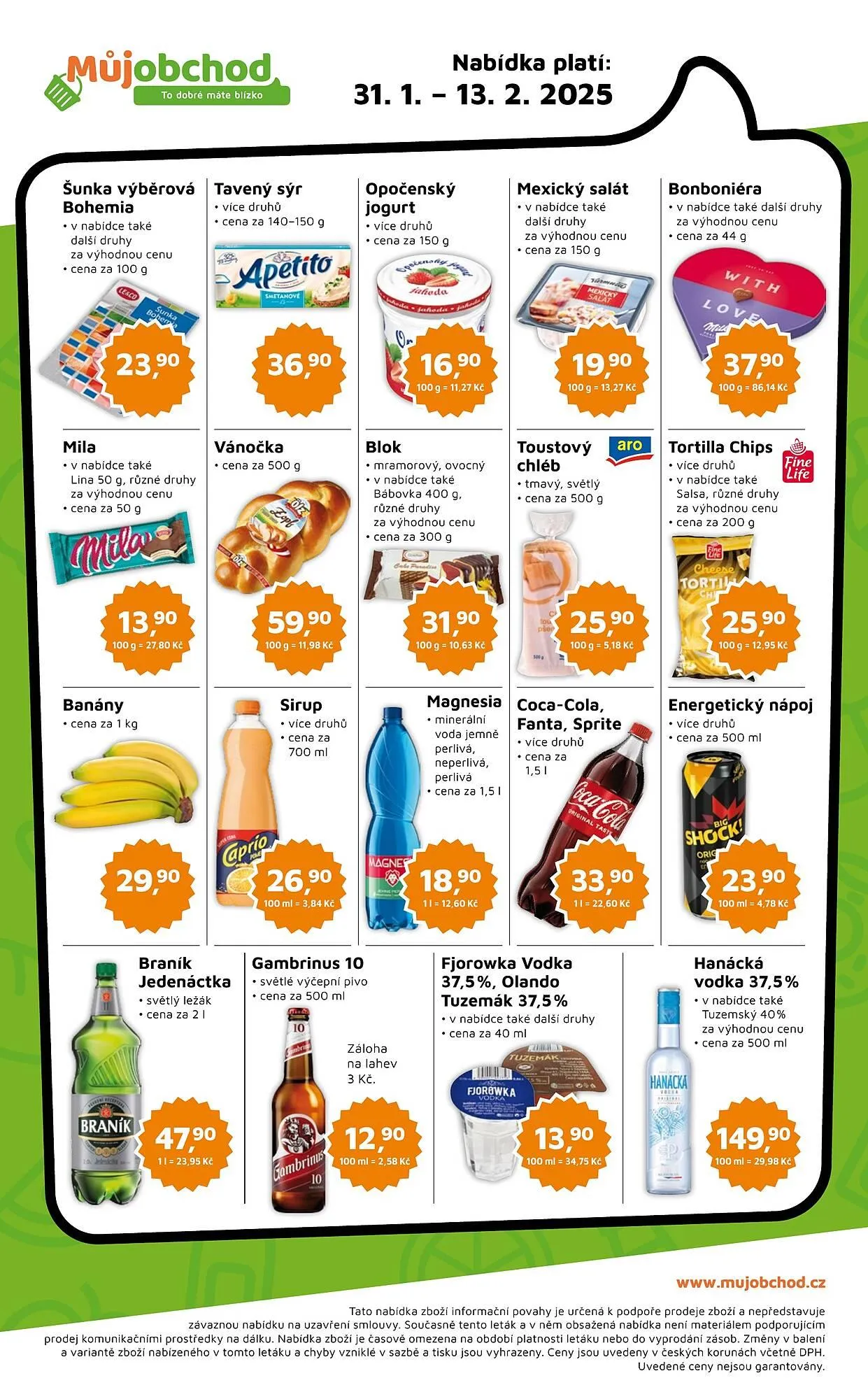 Můjobchod leták - 31. ledna 13. února 2025 - Page 2