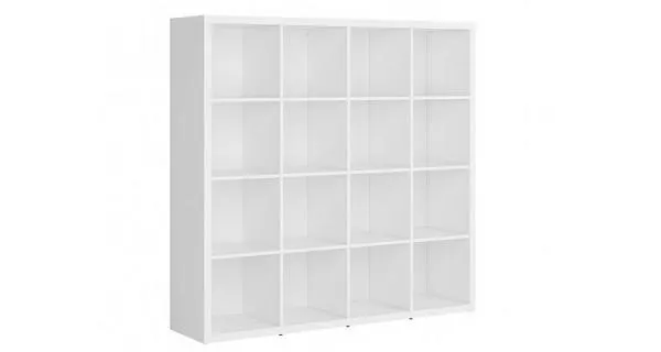 MARIONET regál 4x4, bílá, 5 let záruka