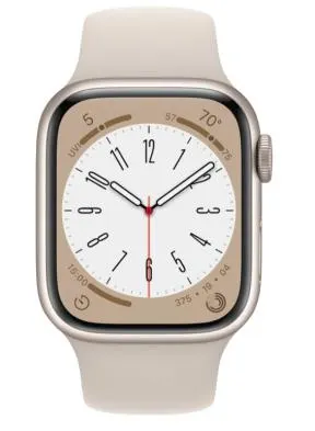 Apple Watch series 8 GPS - 41 mm starlight/starlight sport band