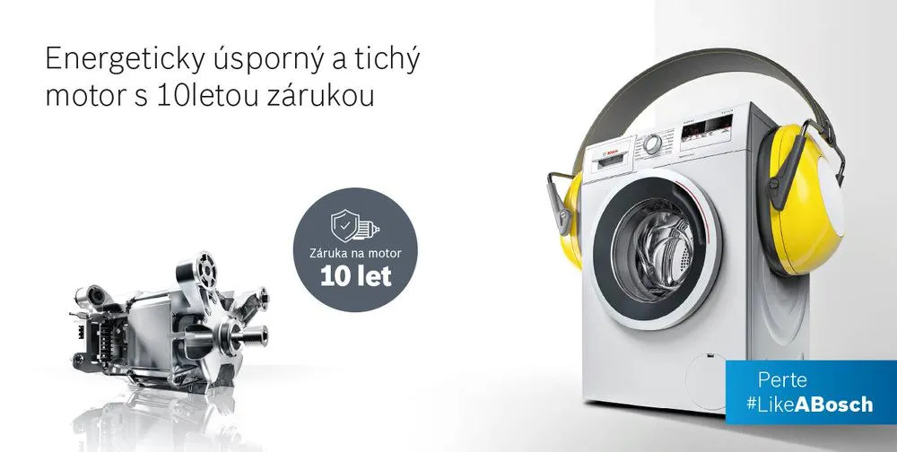 Pračka Bosch Serie 6 WAU28PH0CS i-DOS bílá