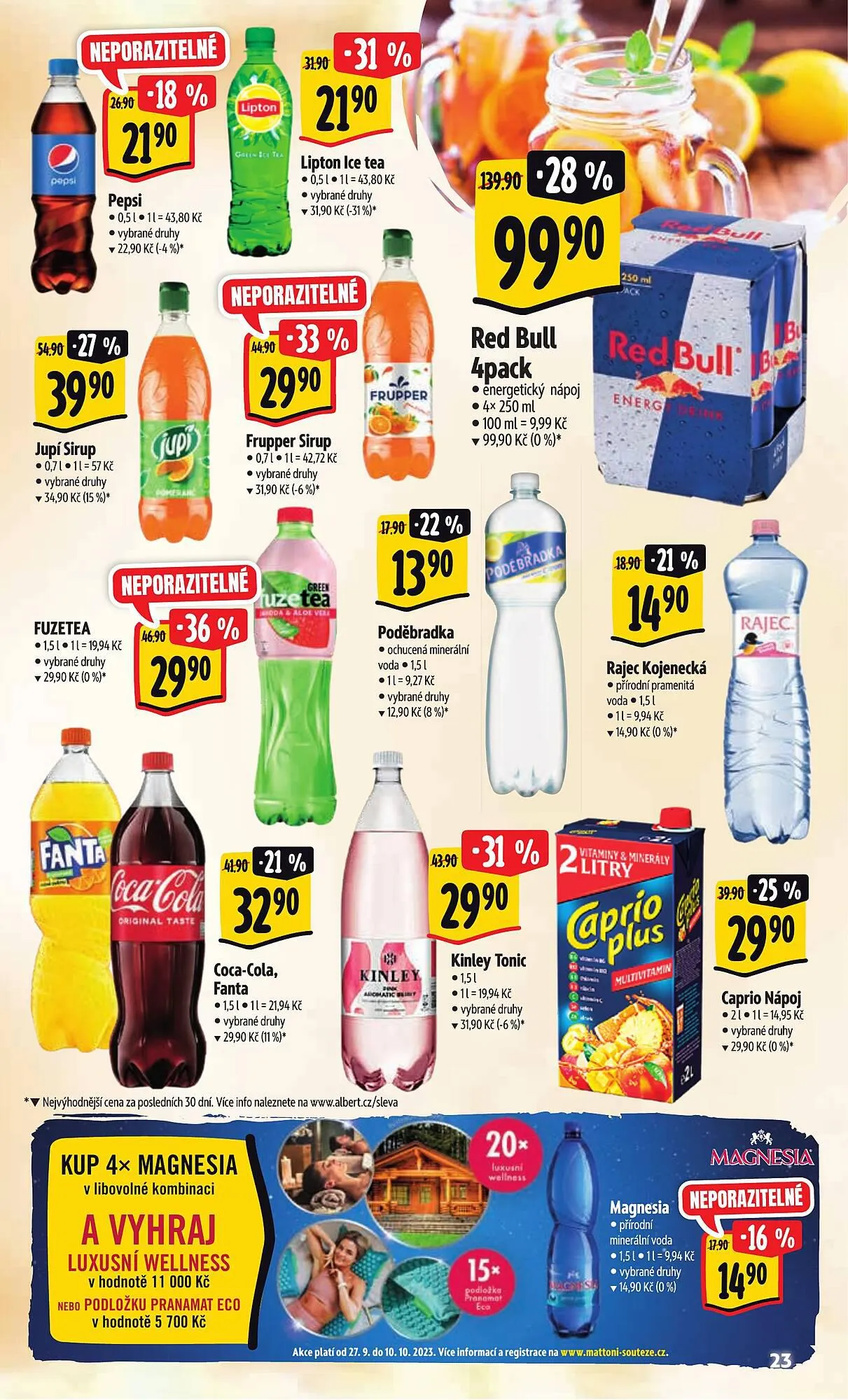 Albert Hypermarket leták - 27. září 3. října 2023 - Page 23