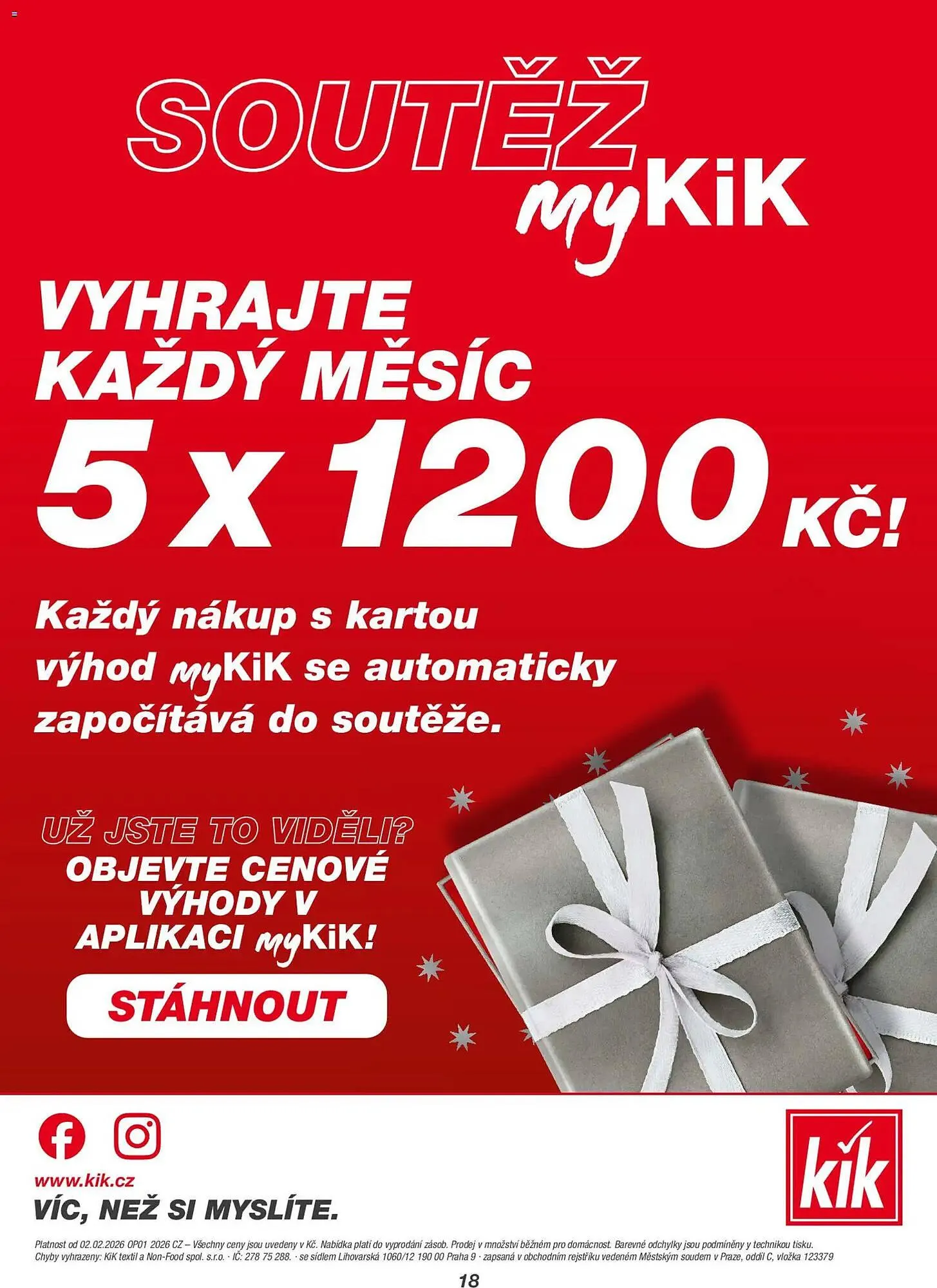 Kik leták - 2. února 22. února 2026 - Page 18