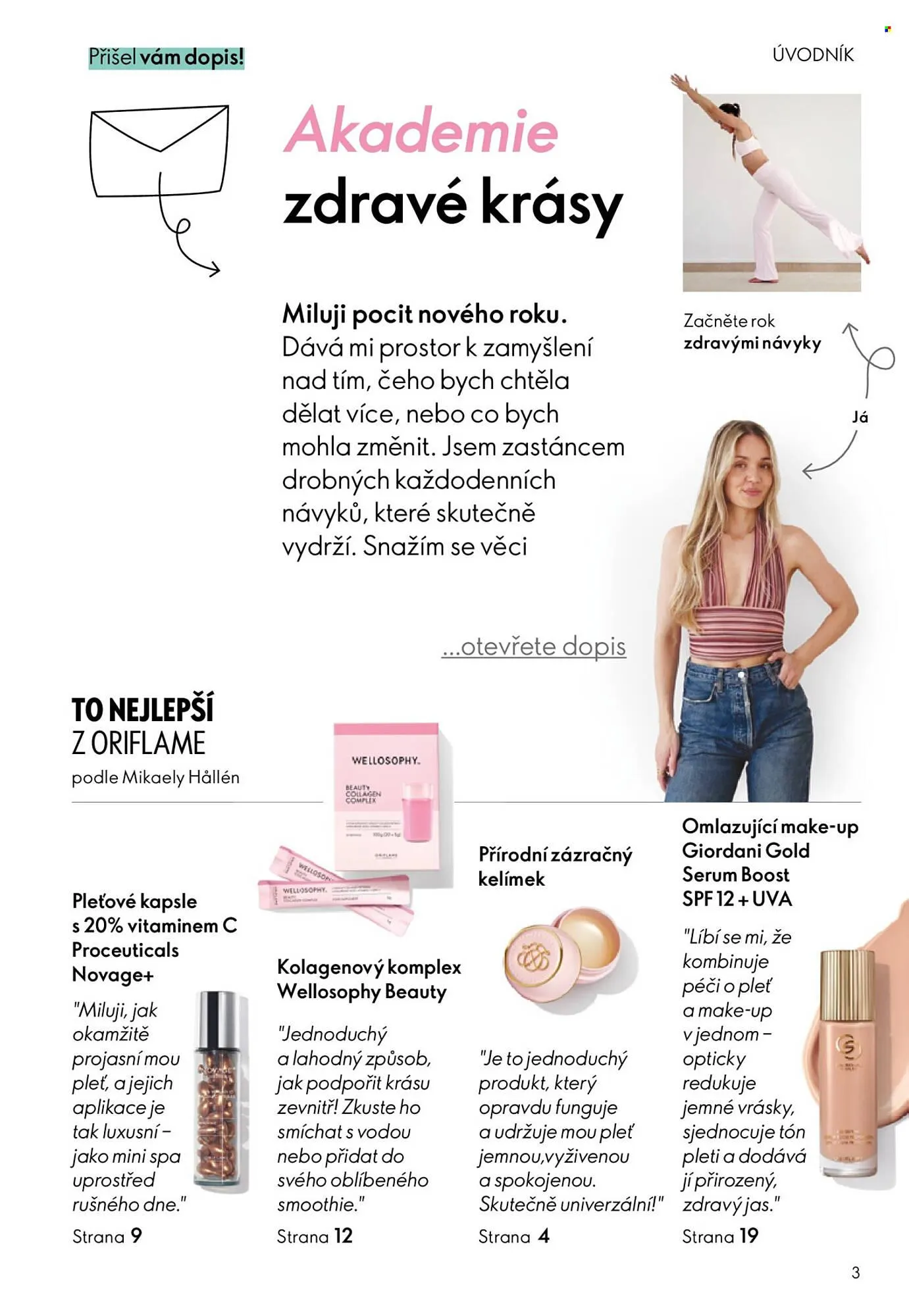 Oriflame leták - 30. prosince 20. ledna 2026 - Page 3