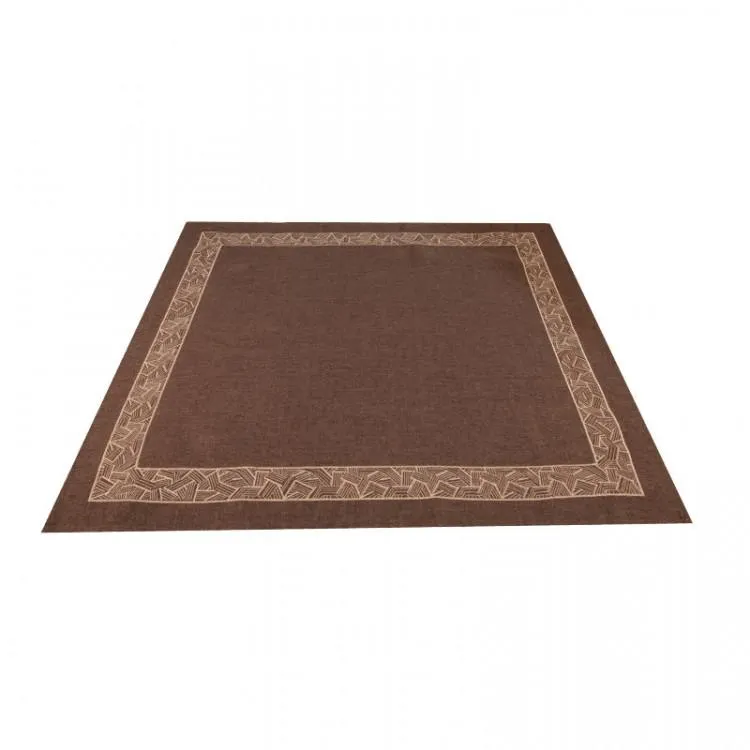 Sváteční ubrus s výšivkou antracit 85x85 cm