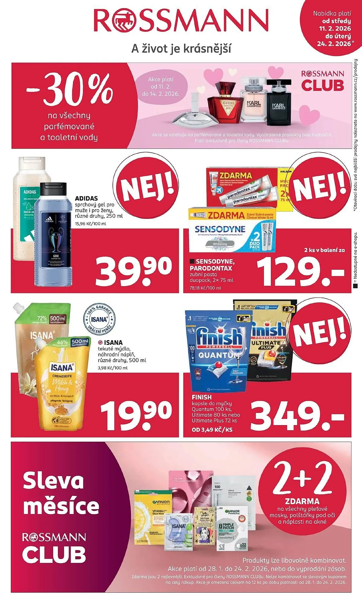 Rossmann leták - 11. února 24. února 2026 - Page 1