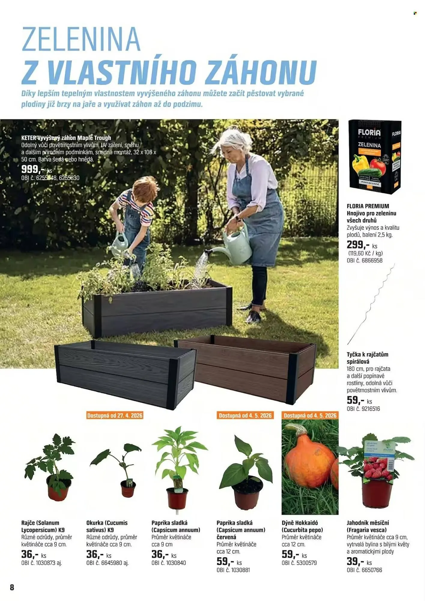 OBI leták - 15. dubna 14. května 2026 - Page 8