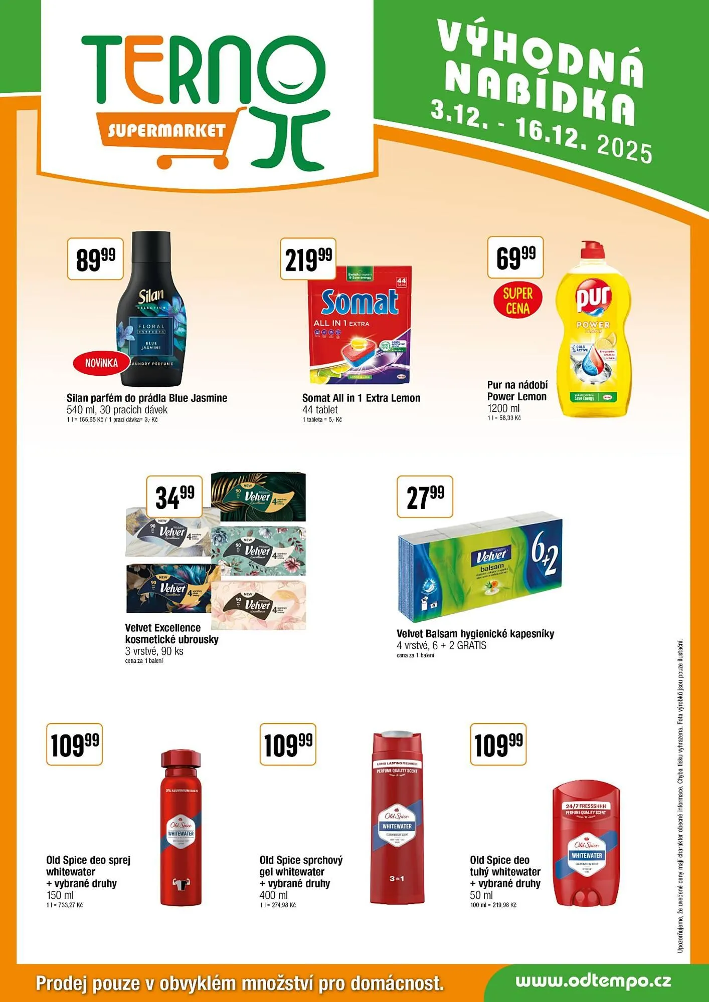 TEMPO leták - 3. prosince 16. prosince 2025 - Page 12