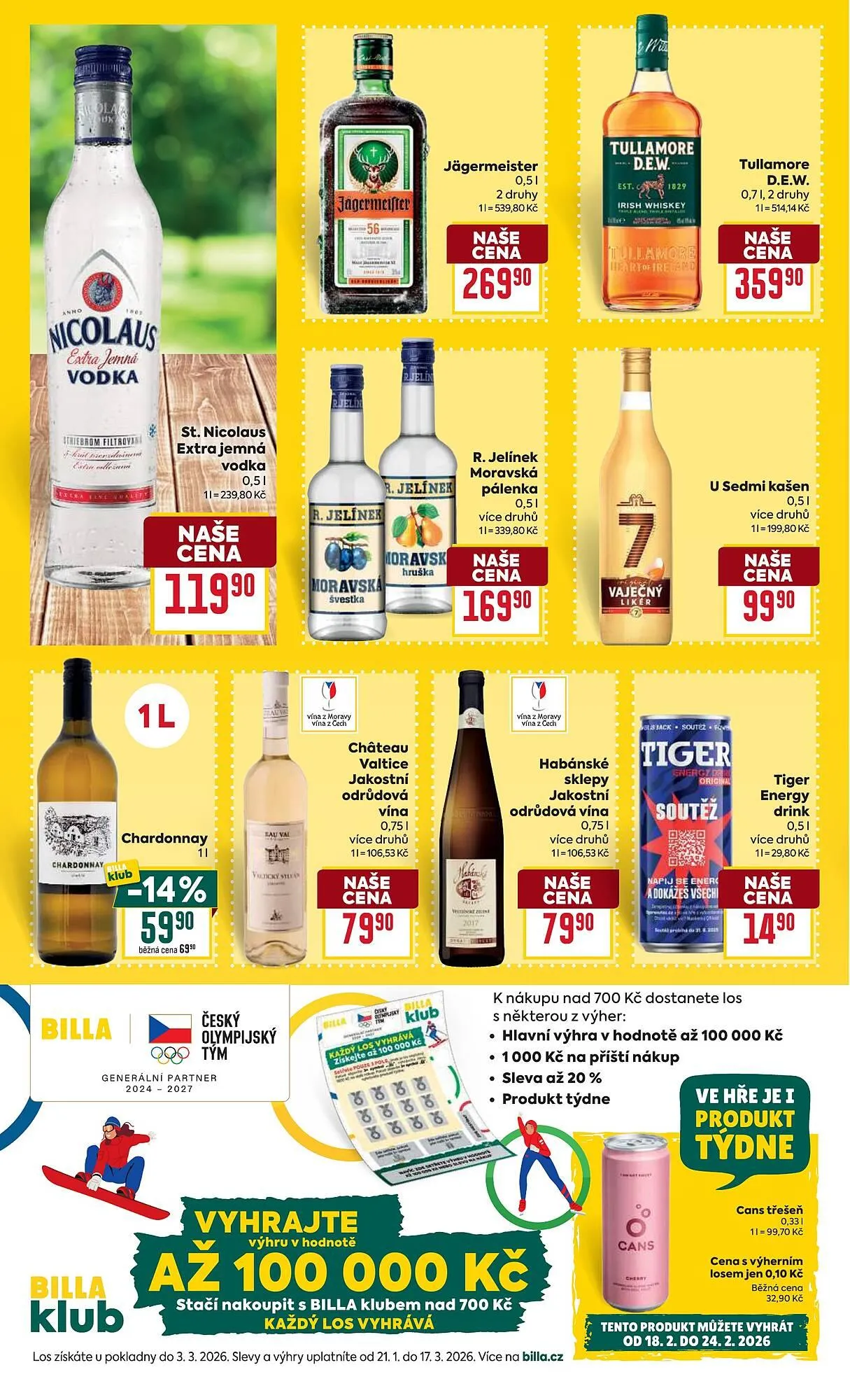 Billa leták - 18. února 24. února 2026 - Page 26