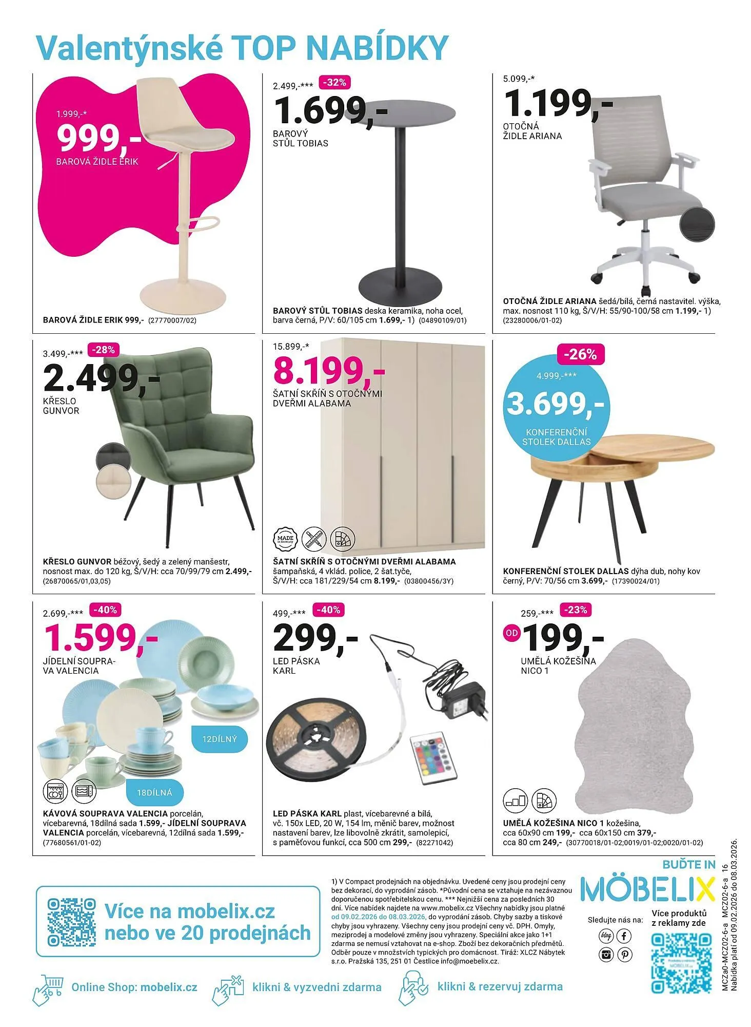 Möbelix leták - 9. února 8. března 2026 - Page 16