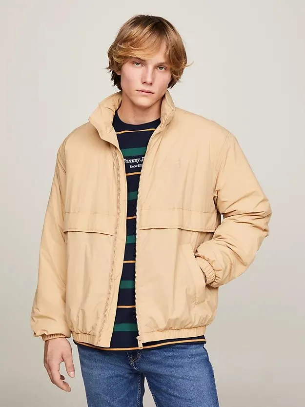 Tonal Logo Hooded Jacket