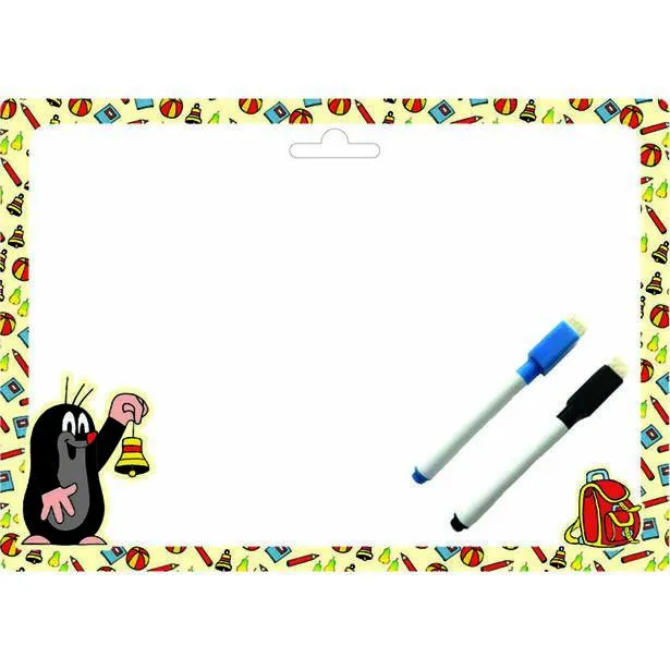 Stíratelná tabulka Krtek 3