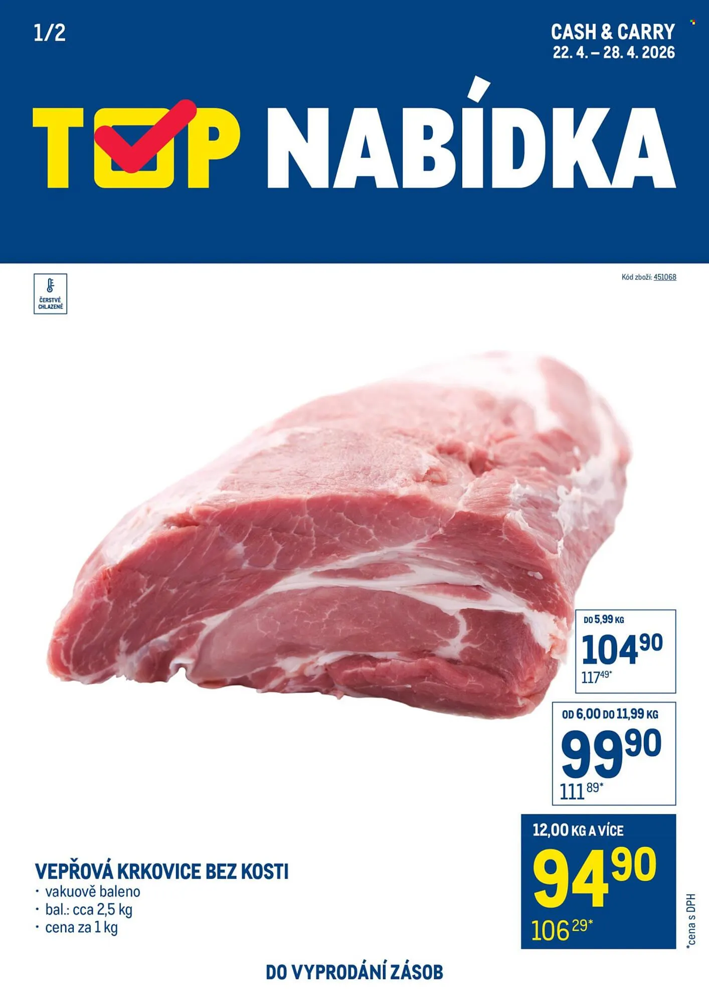 Makro leták - 22. dubna 28. dubna 2026 - Page 1