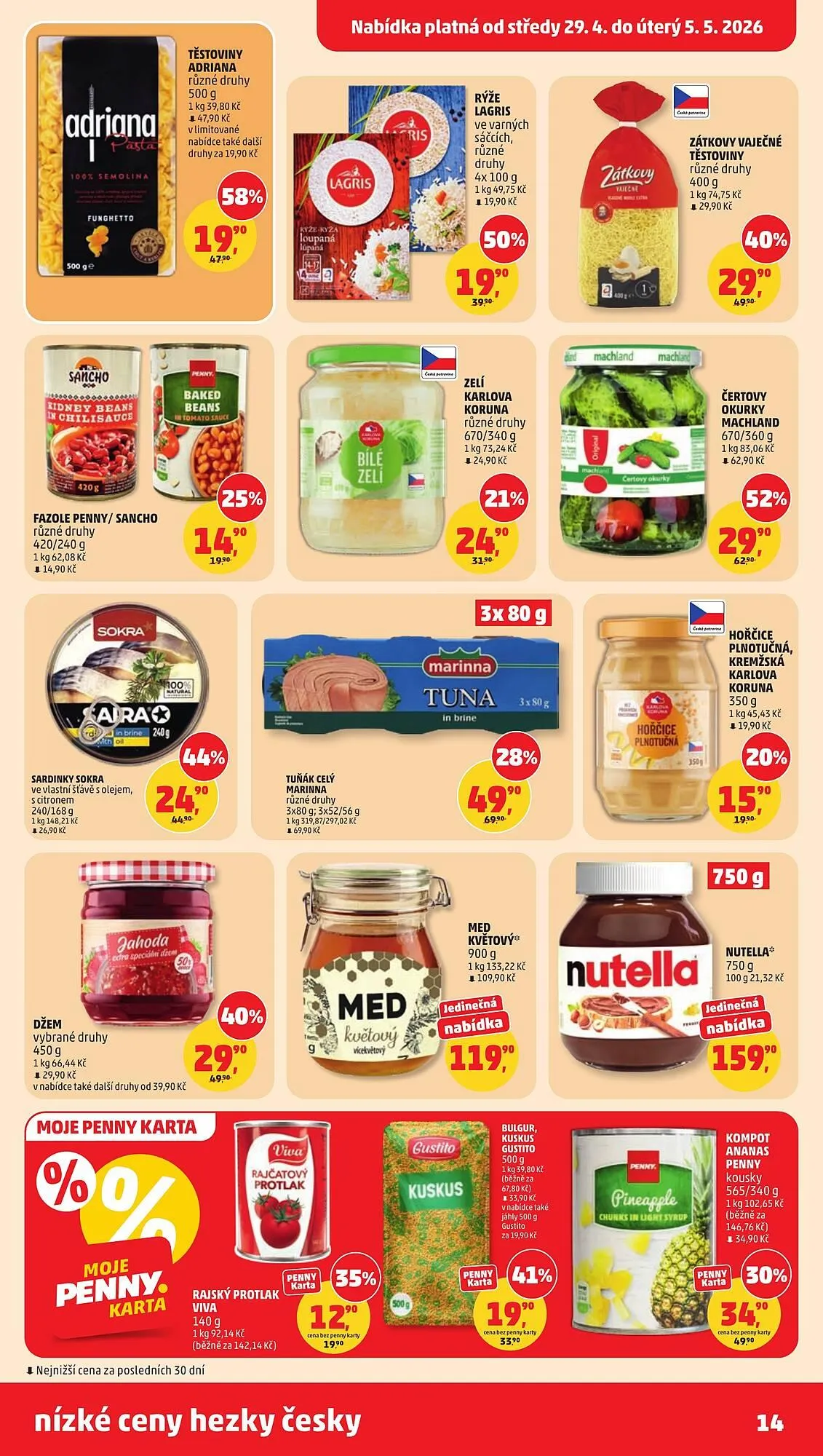 Penny Market leták - 29. dubna 5. května 2026 - Page 14