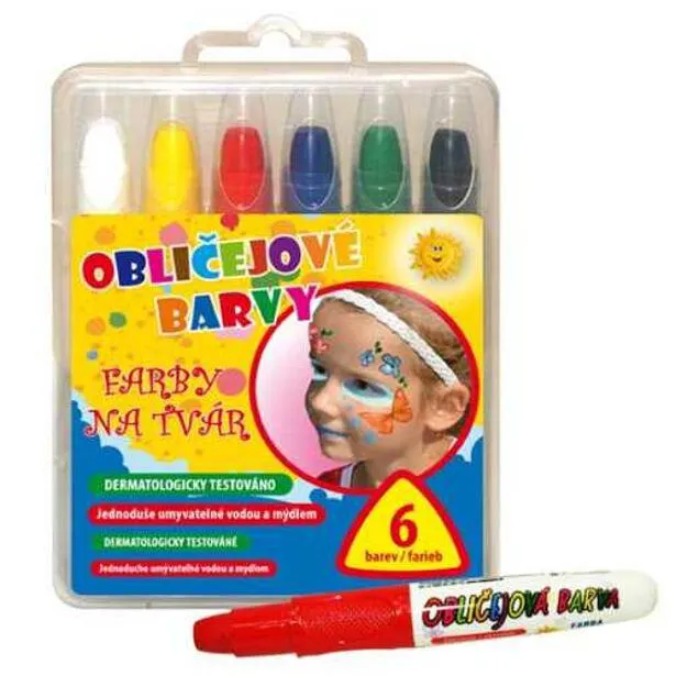 Arka Barvy na obličej sada
