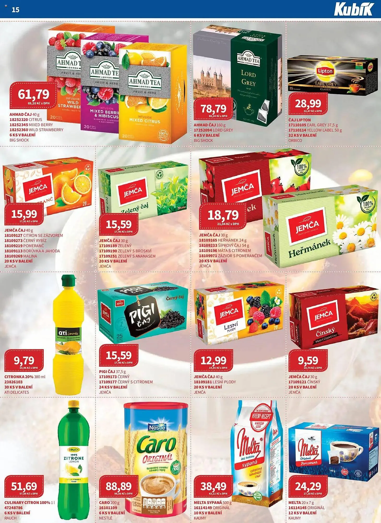 Kubík potraviny leták - 1. prosince 31. prosince 2025 - Page 15