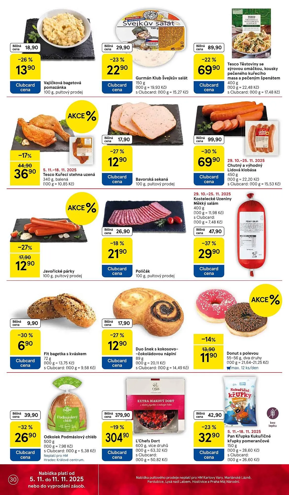 Tesco leták - 5. listopadu 11. listopadu 2025 - Page 30