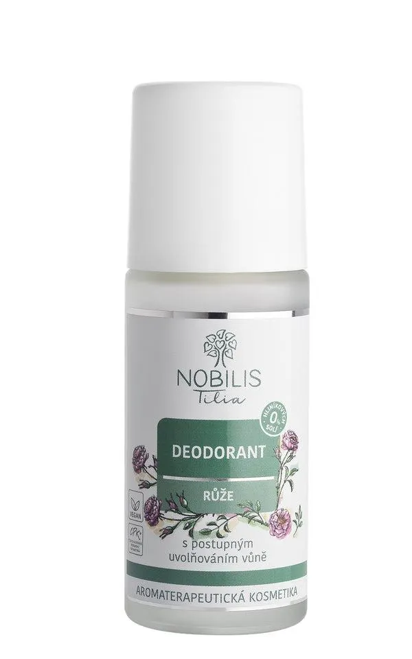 Nobilis Tilia Deodorant roll-on - růže (50 ml)