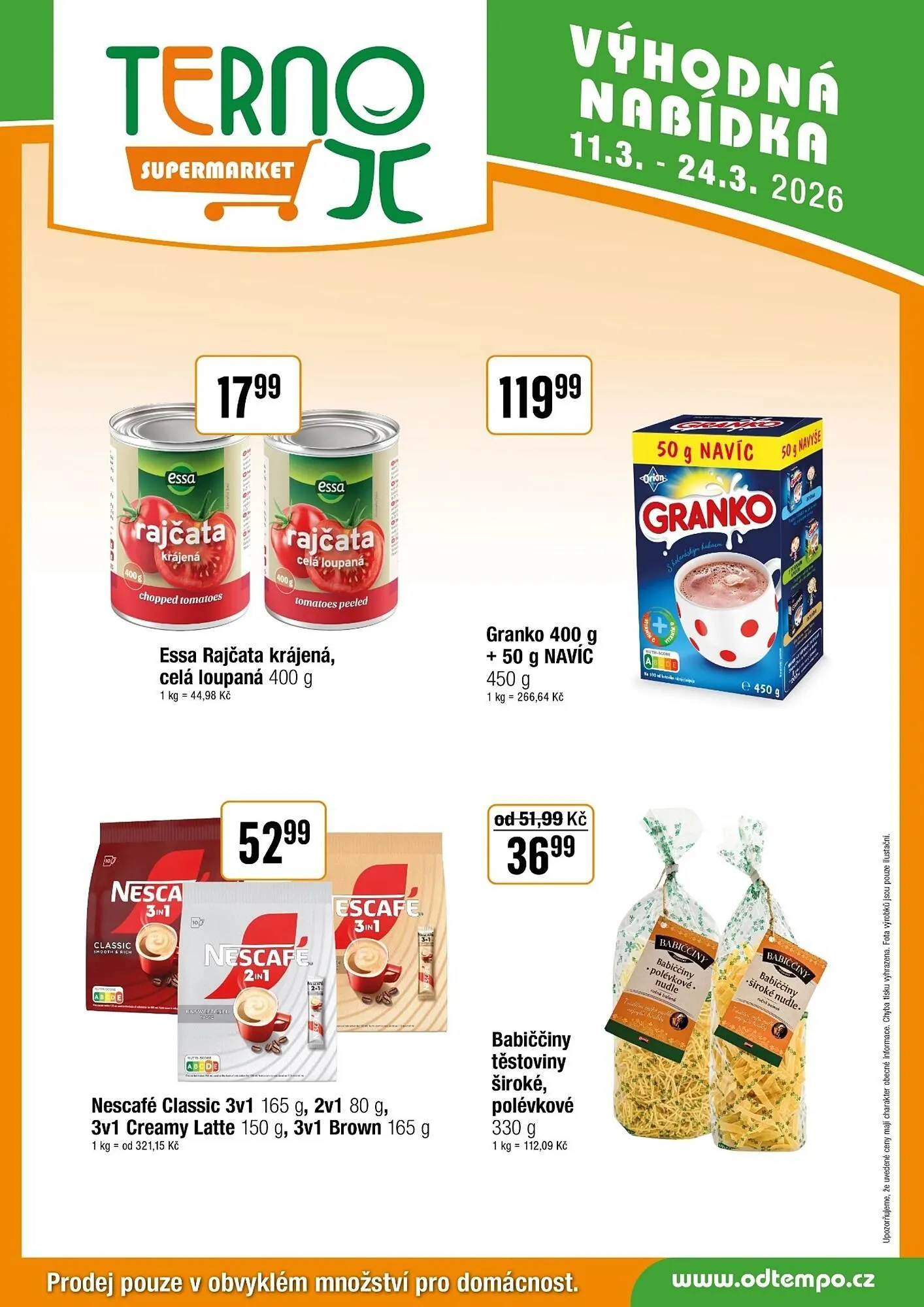 TEMPO leták - 11. března 24. března 2026 - Page 14