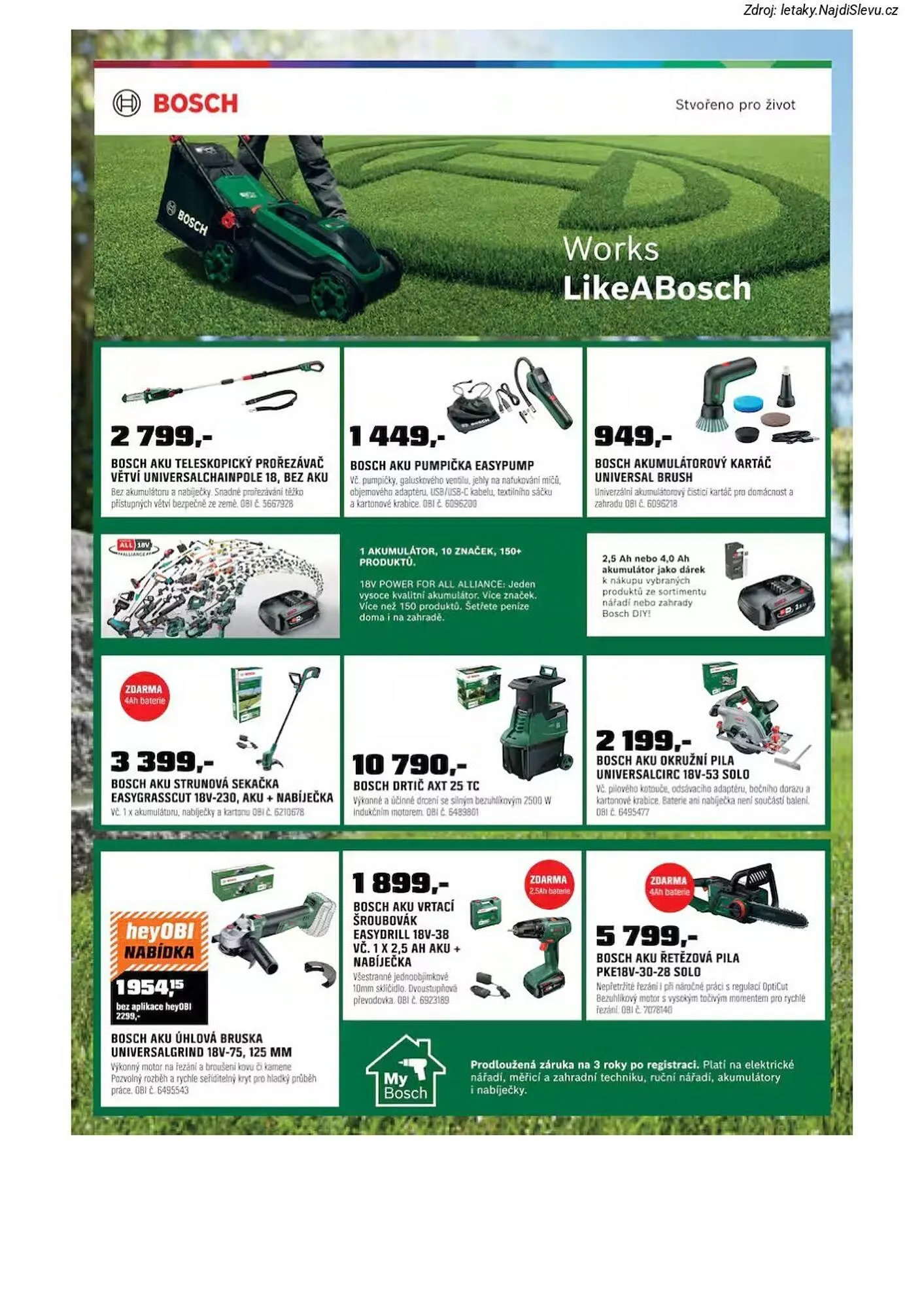 OBI leták - 1. dubna 30. dubna 2026 - Page 9