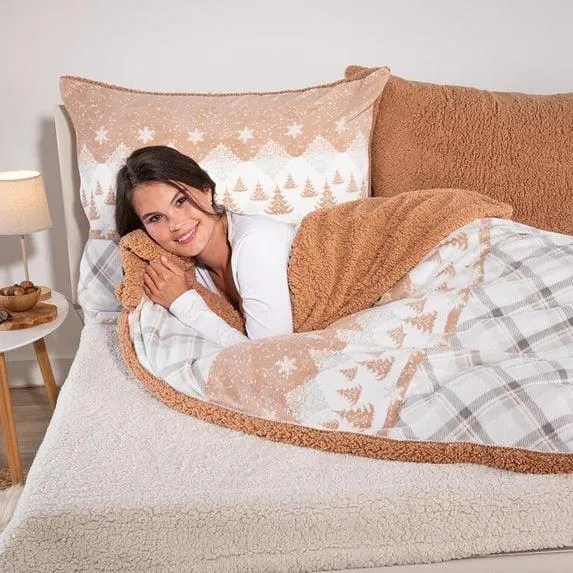 Beránková souprava TARTAN 2 ks